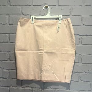 NEW Banana Republic Cream Pencil Skirt Knee-length Work size 10